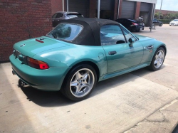 1998 BMW M Roadster in Evergreen over Evergreen & Black Nappa