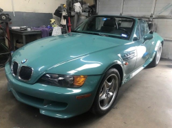 1998 BMW M Roadster in Evergreen over Evergreen & Black Nappa