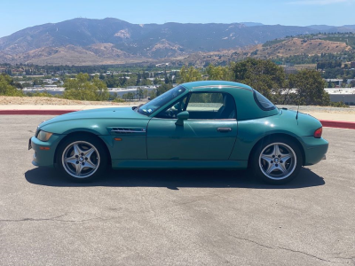 1998 BMW M Roadster in Evergreen over Evergreen & Black Nappa