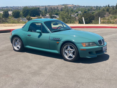 1998 BMW M Roadster in Evergreen over Evergreen & Black Nappa