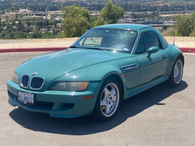 1998 BMW M Roadster in Evergreen over Evergreen & Black Nappa