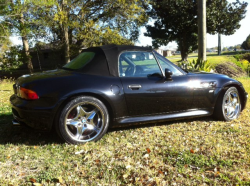 1998 BMW M Roadster in Cosmos Black Metallic over Black Nappa