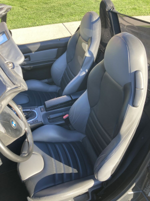 1998 BMW M Roadster in Cosmos Black Metallic over Dark Gray & Black Nappa