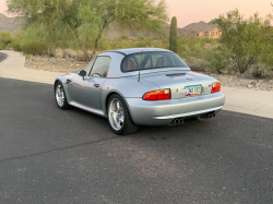 1998 BMW M Roadster in Arctic Silver Metallic over Imola Red & Black Nappa