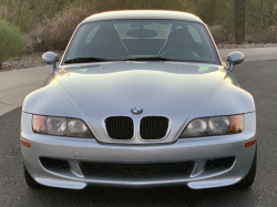 1998 BMW M Roadster in Arctic Silver Metallic over Imola Red & Black Nappa