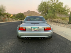1998 BMW M Roadster in Arctic Silver Metallic over Imola Red & Black Nappa