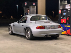 1998 BMW M Roadster in Arctic Silver Metallic over Imola Red & Black Nappa