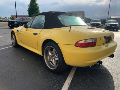 1999 BMW M Roadster in Dakar Yellow 2 over Dark Gray & Black Nappa