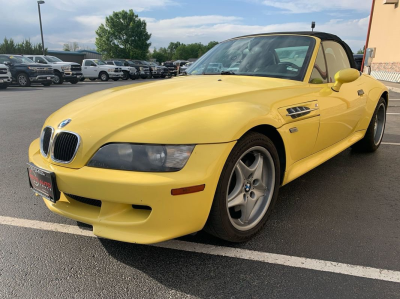 1999 BMW M Roadster in Dakar Yellow 2 over Dark Gray & Black Nappa