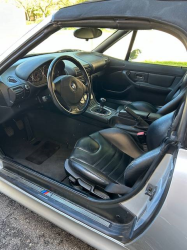 1999 BMW M Roadster in Arctic Silver Metallic over Black Nappa