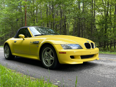 1999 BMW M Roadster in Dakar Yellow 2 over Black Nappa