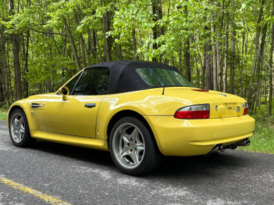 1999 BMW M Roadster in Dakar Yellow 2 over Black Nappa
