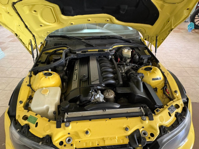 1999 BMW M Roadster in Dakar Yellow 2 over Black Nappa