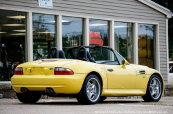 1999 BMW M Roadster in Dakar Yellow 2 over Black Nappa