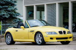 1999 BMW M Roadster in Dakar Yellow 2 over Black Nappa