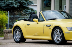 1999 BMW M Roadster in Dakar Yellow 2 over Black Nappa