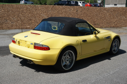 1999 BMW M Roadster in Dakar Yellow 2 over Black Nappa