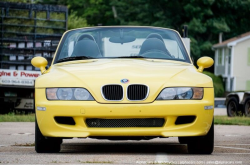 1999 BMW M Roadster in Dakar Yellow 2 over Black Nappa