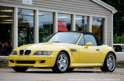 1999 BMW M Roadster in Dakar Yellow 2 over Black Nappa