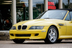 1999 BMW M Roadster in Dakar Yellow 2 over Black Nappa