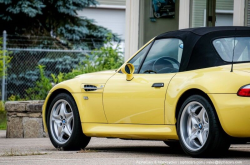 1999 BMW M Roadster in Dakar Yellow 2 over Black Nappa