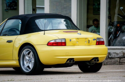 1999 BMW M Roadster in Dakar Yellow 2 over Black Nappa