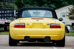 1999 BMW M Roadster in Dakar Yellow 2 over Black Nappa