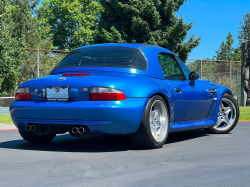 1999 BMW M Roadster in Estoril Blue Metallic over Estoril Blue & Black Nappa