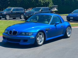 1999 BMW M Roadster in Estoril Blue Metallic over Estoril Blue & Black Nappa
