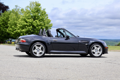 1999 BMW M Roadster in Cosmos Black Metallic over Black Nappa