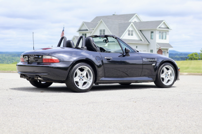 1999 BMW M Roadster in Cosmos Black Metallic over Black Nappa