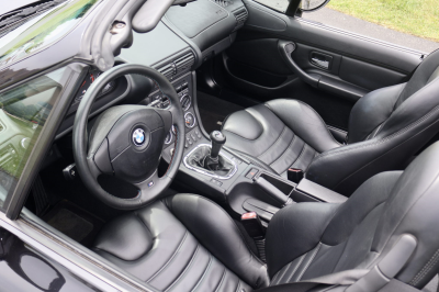 1999 BMW M Roadster in Cosmos Black Metallic over Black Nappa
