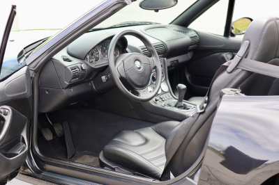 1999 BMW M Roadster in Cosmos Black Metallic over Black Nappa