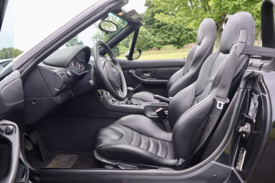 1999 BMW M Roadster in Cosmos Black Metallic over Black Nappa