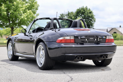 1999 BMW M Roadster in Cosmos Black Metallic over Black Nappa