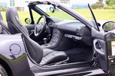 1999 BMW M Roadster in Cosmos Black Metallic over Black Nappa