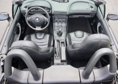 1999 BMW M Roadster in Cosmos Black Metallic over Black Nappa