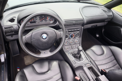 1999 BMW M Roadster in Cosmos Black Metallic over Black Nappa