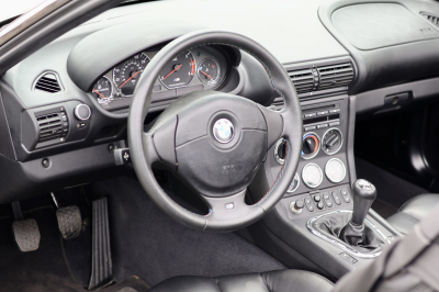 1999 BMW M Roadster in Cosmos Black Metallic over Black Nappa