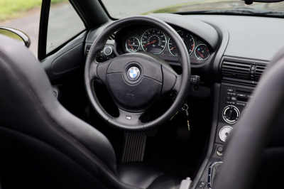 1999 BMW M Roadster in Cosmos Black Metallic over Black Nappa