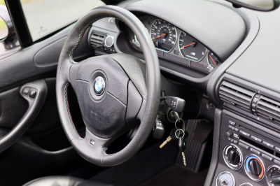 1999 BMW M Roadster in Cosmos Black Metallic over Black Nappa