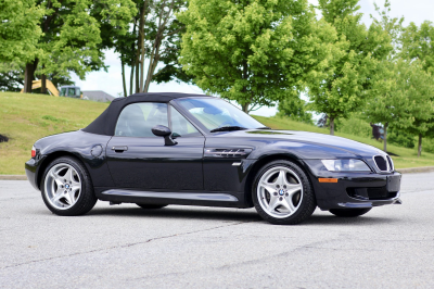 1999 BMW M Roadster in Cosmos Black Metallic over Black Nappa