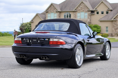 1999 BMW M Roadster in Cosmos Black Metallic over Black Nappa