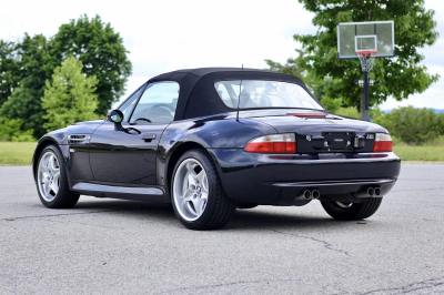 1999 BMW M Roadster in Cosmos Black Metallic over Black Nappa