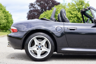 1999 BMW M Roadster in Cosmos Black Metallic over Black Nappa