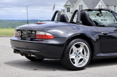 1999 BMW M Roadster in Cosmos Black Metallic over Black Nappa