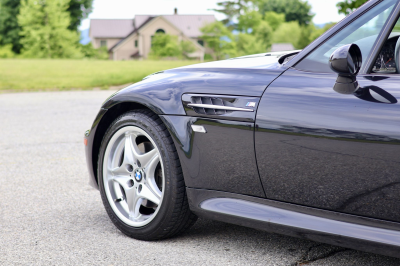 1999 BMW M Roadster in Cosmos Black Metallic over Black Nappa