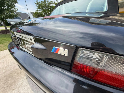 1999 BMW M Roadster in Cosmos Black Metallic over Dark Gray & Black Nappa