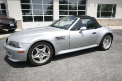 1999 BMW M Roadster in Arctic Silver Metallic over Black Nappa