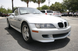 1999 BMW M Roadster in Arctic Silver Metallic over Black Nappa